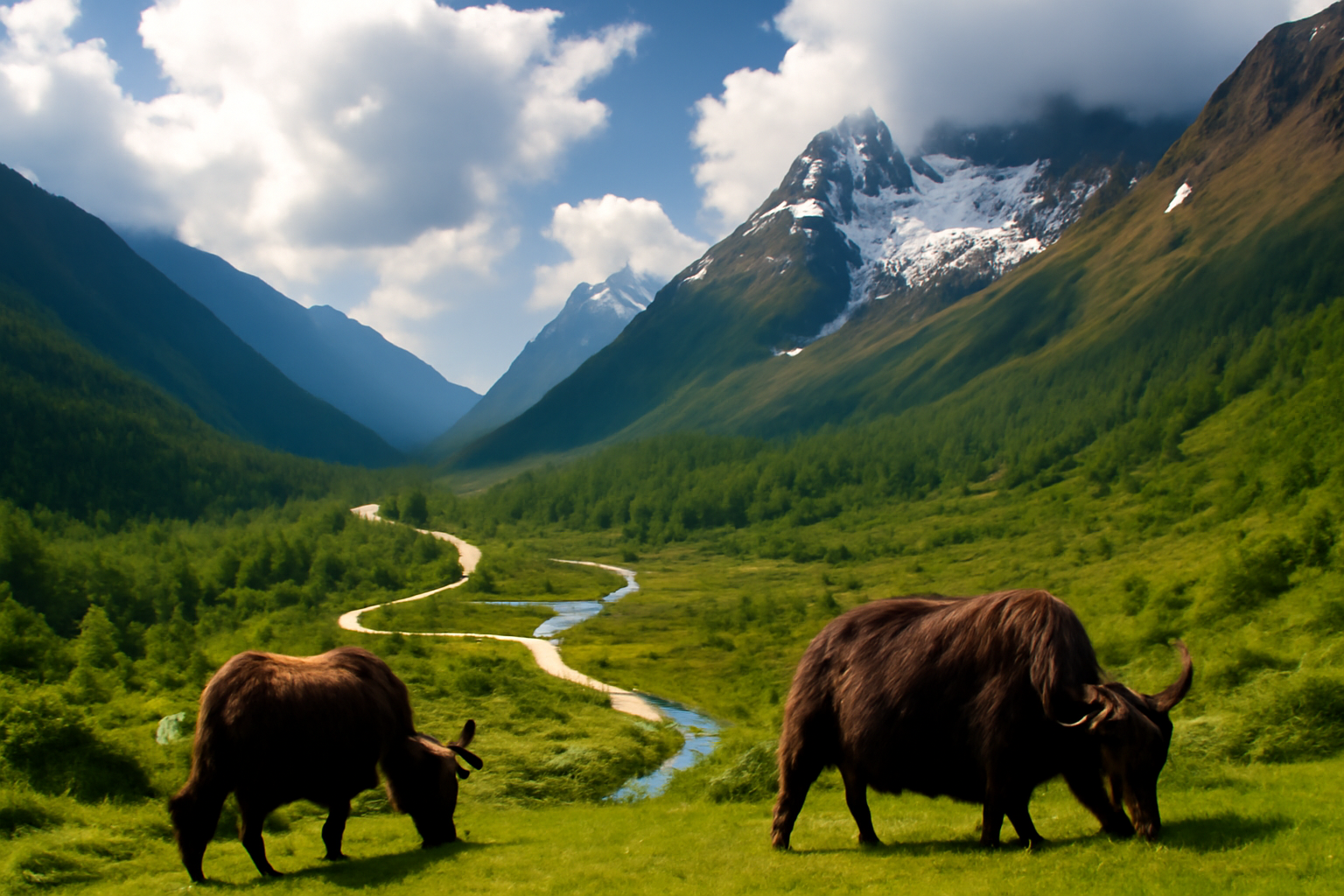 North Sikkim Tour Package - Yumthang Valley of Flowers